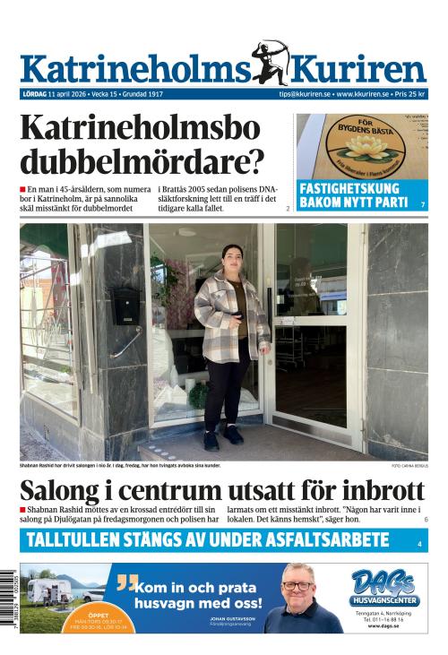 Katrineholms-Kuriren 11.4.2026