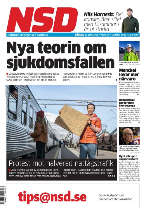 Norrländska Socialdemokraten 11.4.2026