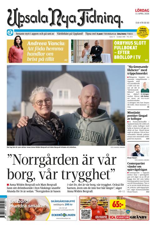 Upsala Nya Tidning 11.4.2026