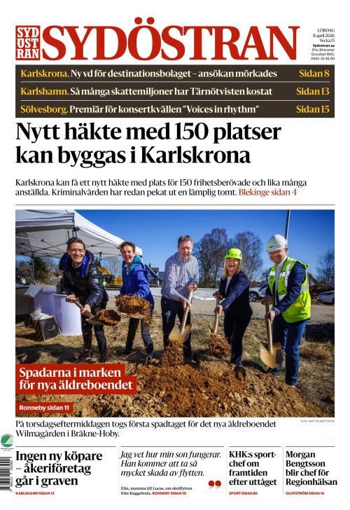 Sydöstran 11.4.2026