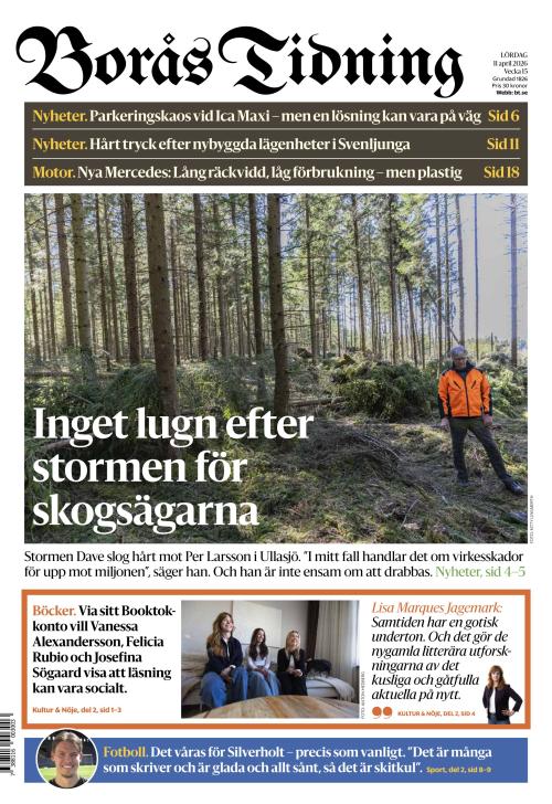 Borås Tidning 11.4.2026