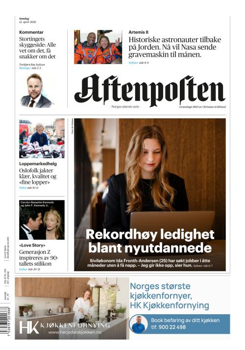 Aftenposten 12.4.2026