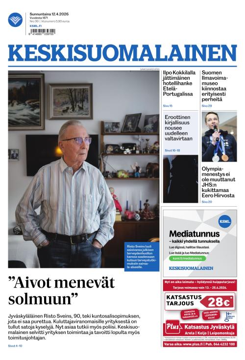 Keskisuomalainen 12.4.2026