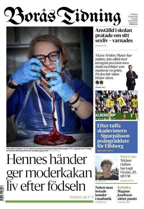 Borås Tidning 12.4.2026