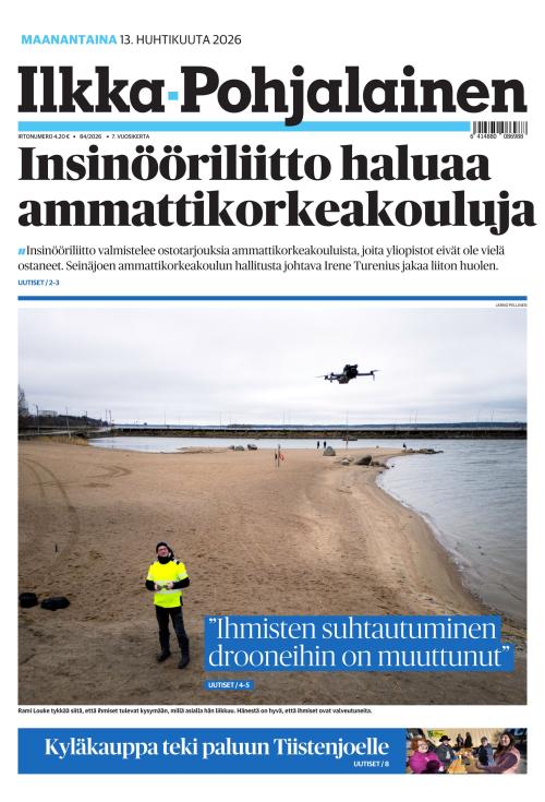 Ilkka-Pohjalainen 13.4.2026