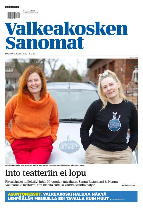 Valkeakosken Sanomat 13.4.2026