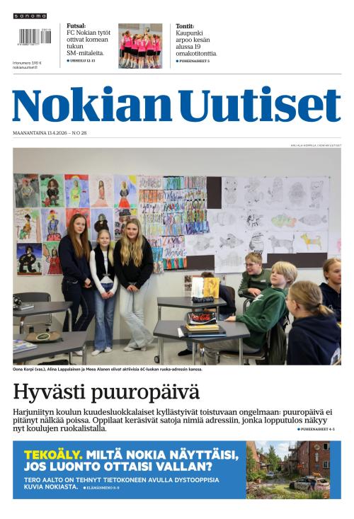 Nokian Uutiset 13.4.2026