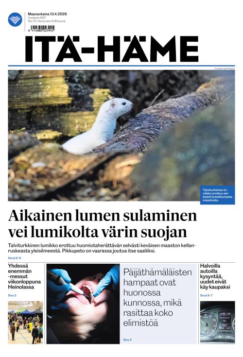 Itä-Häme 13.4.2026