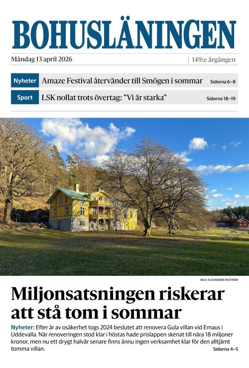 Bohusläningen 13.4.2026