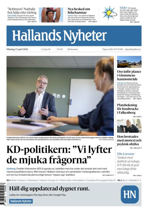 Hallands Nyheter 13.4.2026