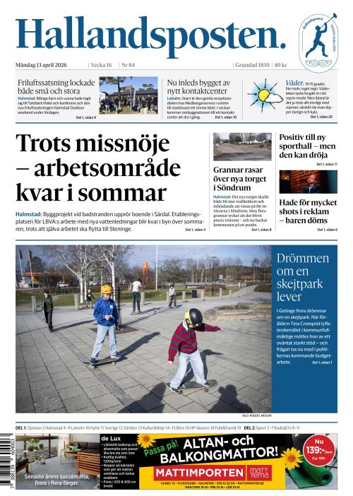 Hallandsposten 13.4.2026