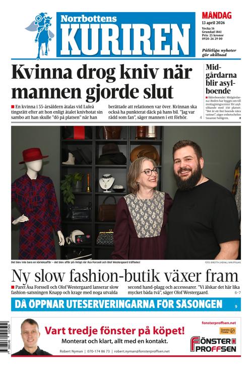 Norrbottens-kuriren 13.4.2026