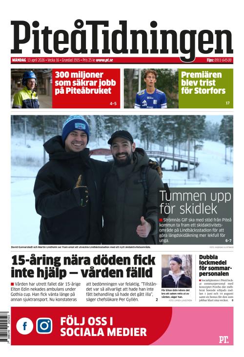 Piteå-Tidningen 13.4.2026