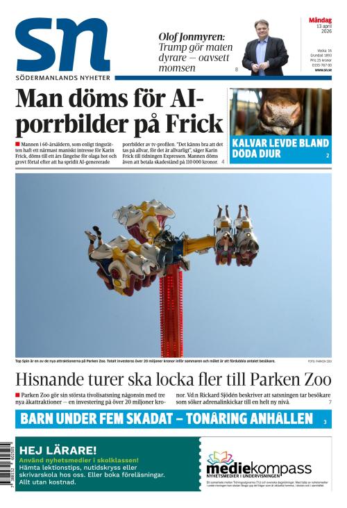 Södermanlands Nyheter 13.4.2026