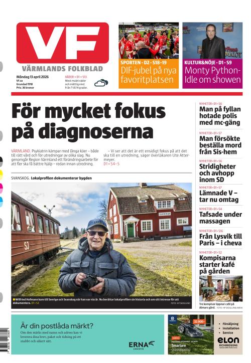 Värmlands Folkblad 13.4.2026