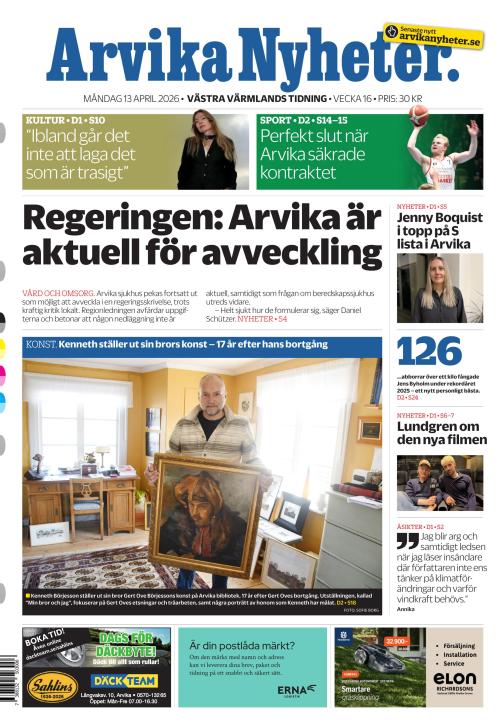 Arvika Nyheter 13.4.2026