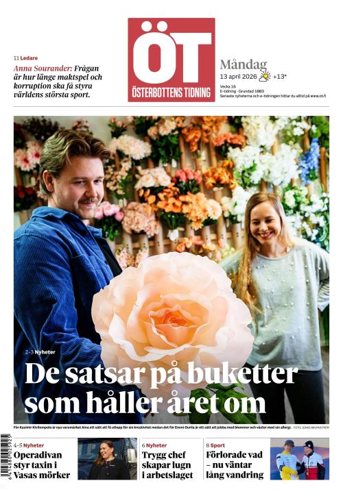 Österbottens Tidning 13.4.2026