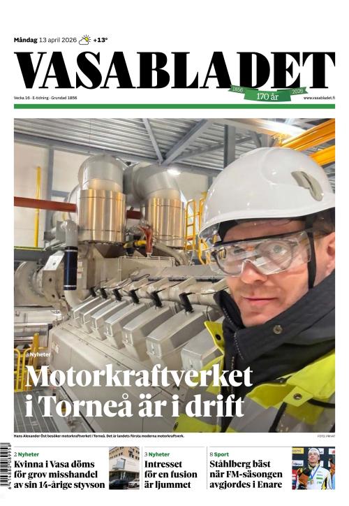 Vasabladet 13.4.2026