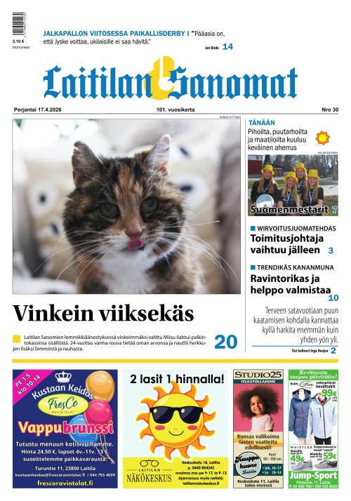 Laitilan Sanomat 17.4.2026