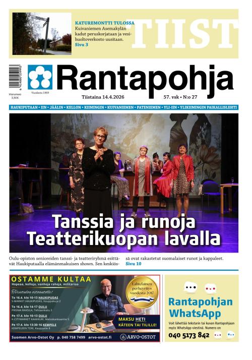 Rantapohja 14.4.2026