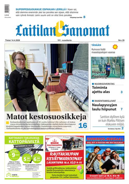 Laitilan Sanomat 14.4.2026