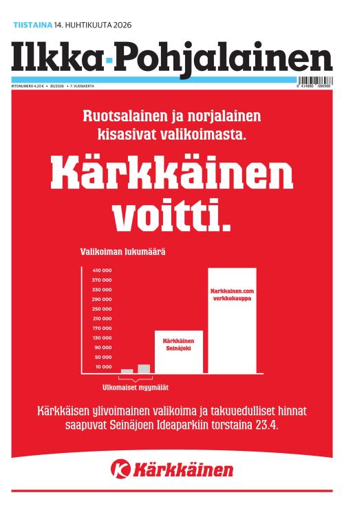 Ilkka-Pohjalainen 14.4.2026