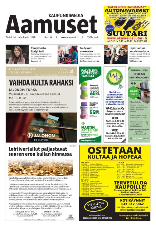 Aamuset 14.4.2026