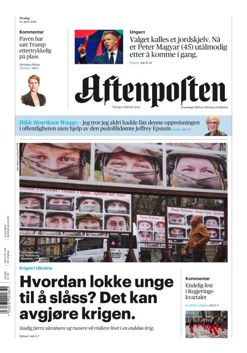 Aftenposten 14.4.2026