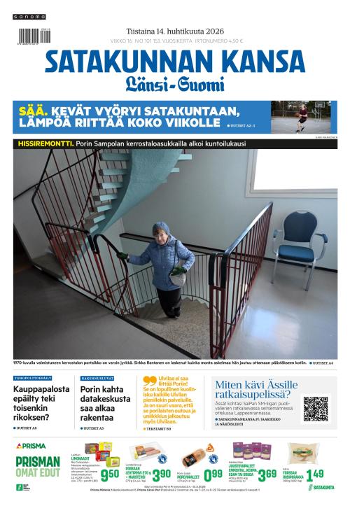 Satakunnan Kansa Länsi-Suomi 14.4.2026