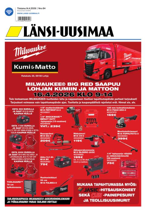 Länsi-Uusimaa 14.4.2026