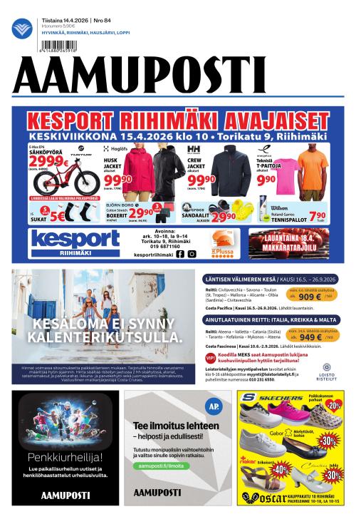 Aamuposti 14.4.2026