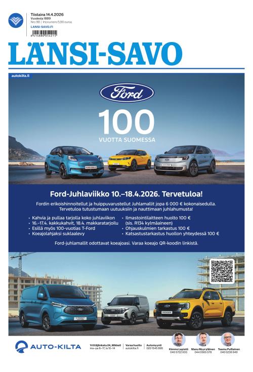 Länsi-Savo 14.4.2026