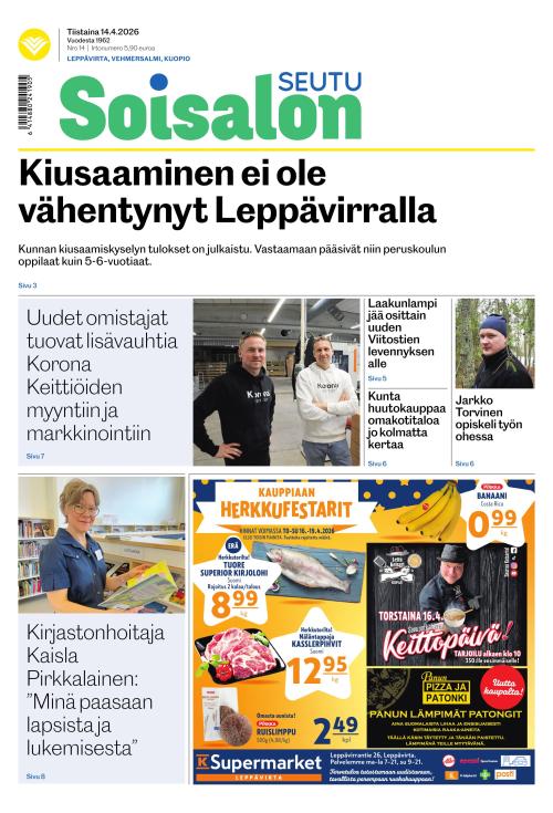 Soisalon Seutu 14.4.2026