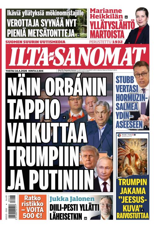 Ilta-Sanomat 14.4.2026