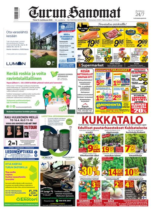 Turun Sanomat 14.4.2026
