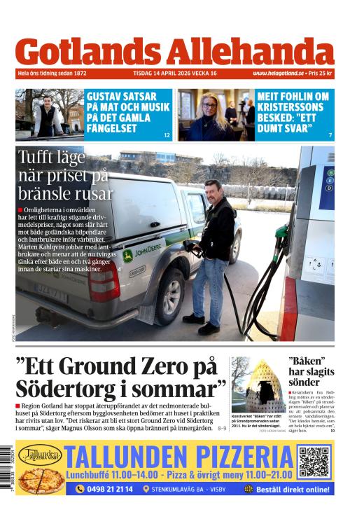 Gotlands Allehanda 14.4.2026