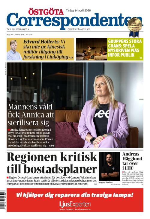 Östgöta Correspondenten 14.4.2026