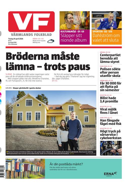 Värmlands Folkblad 14.4.2026
