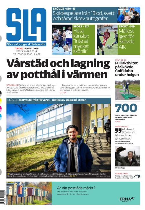 Skaraborgs Allehanda 14.4.2026