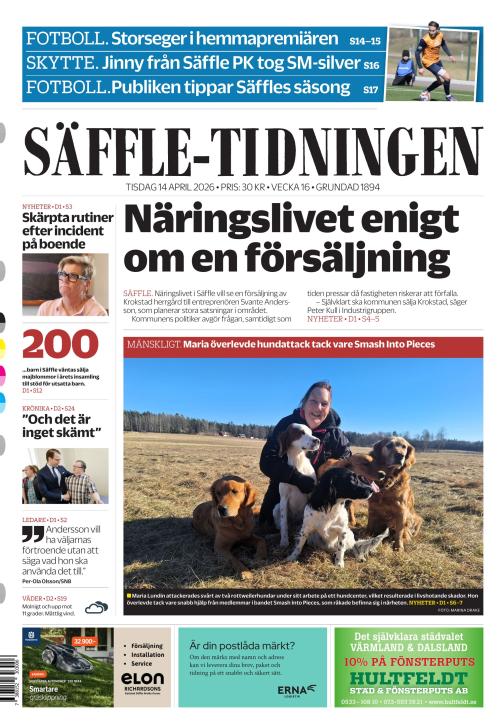 Säffle-Tidningen 14.4.2026