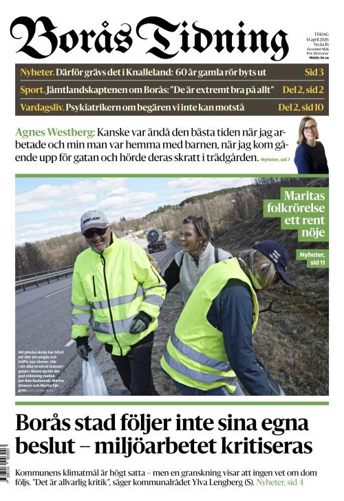Borås Tidning 14.4.2026