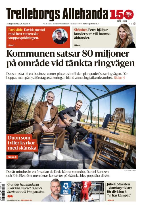 Trelleborgs Allehanda 14.4.2026