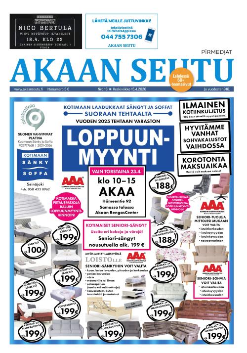 Akaan Seutu 15.4.2026