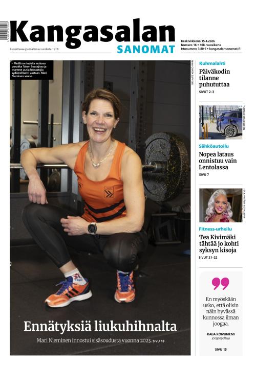 Kangasalan Sanomat 15.4.2026