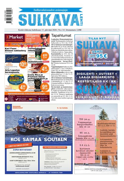 Sulkava-lehti 15.4.2026