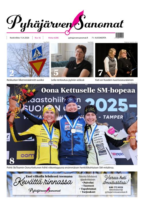 Pyhäjärven Sanomat 15.4.2026