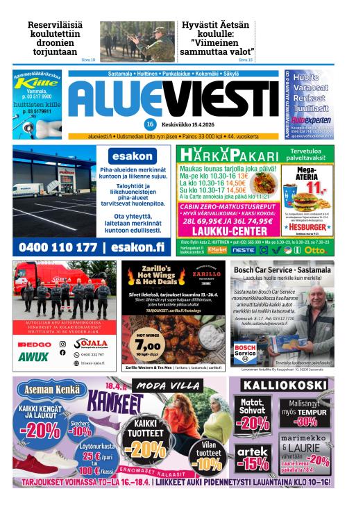 Alueviesti 15.4.2026