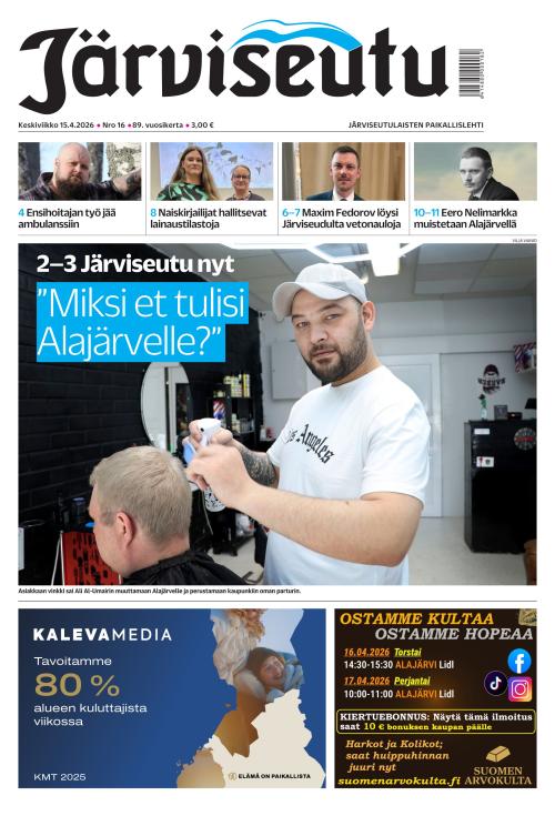 Järviseutu 15.4.2026