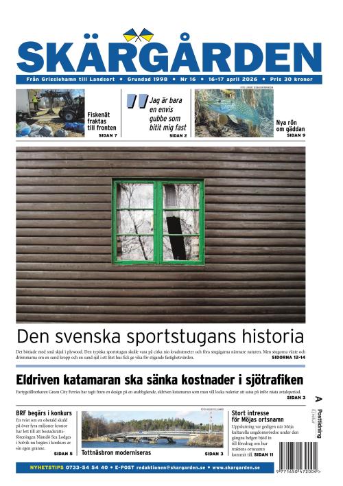 Tidningen Skärgården issue-16/2026