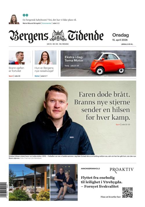 Bergens Tidende 15.4.2026